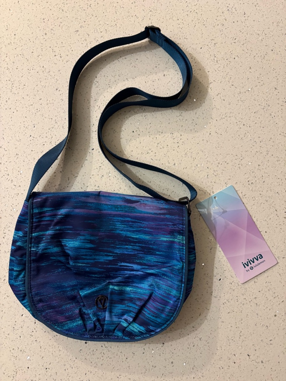 Ivivva teal blue Endless Play Bag *NWT